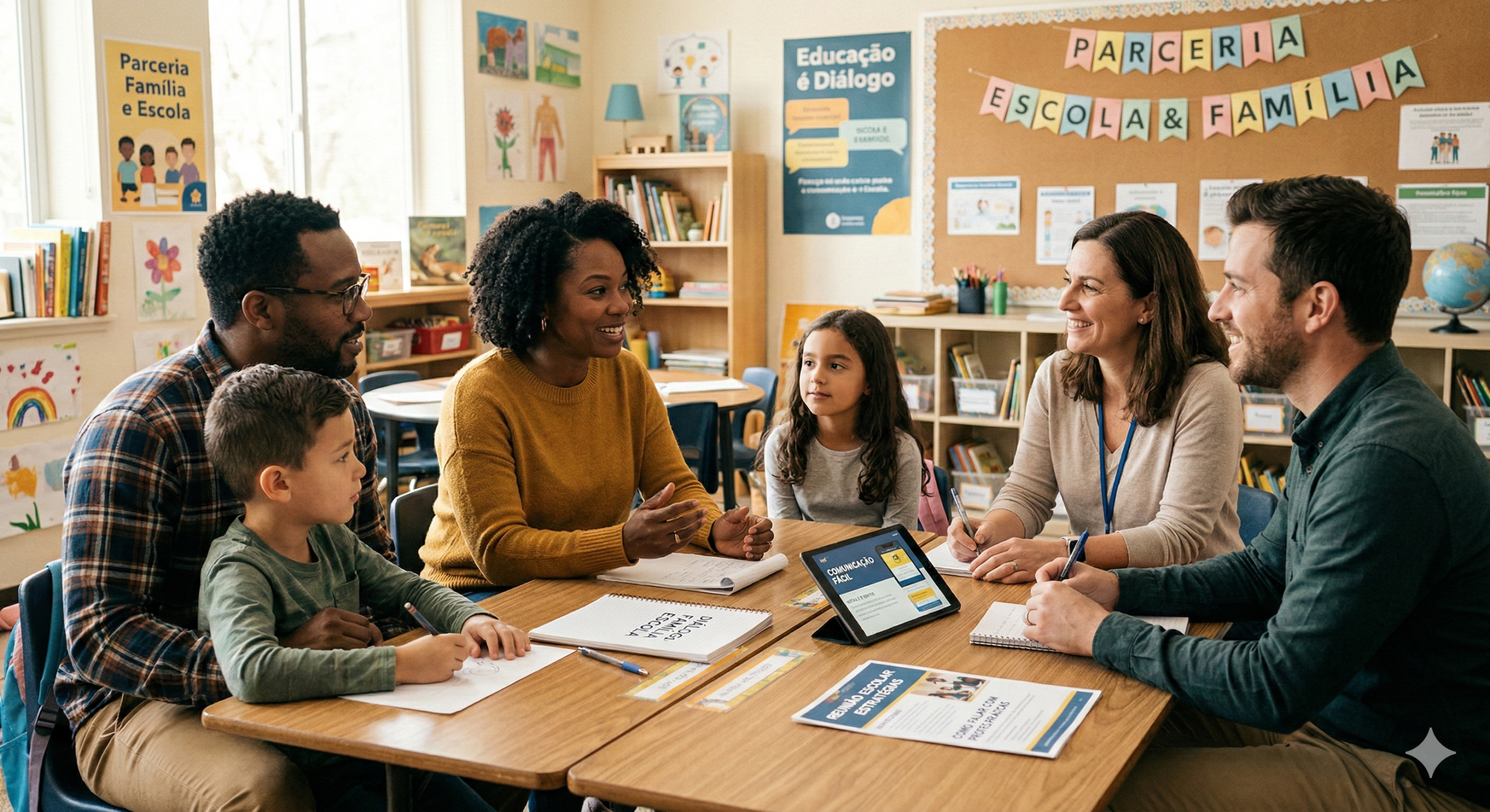 comunicação entre família e escola para desenvolvimento